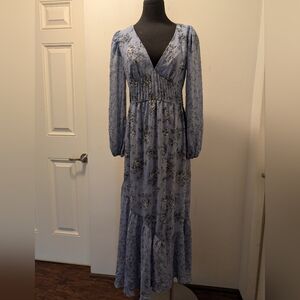 Floral Blue Dress- Forever 21